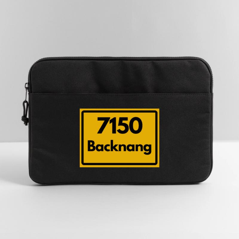 OLD POSTCODE POSTCODE RETRO 7150 BACKNANG HEIMAT Laptop bag 15"