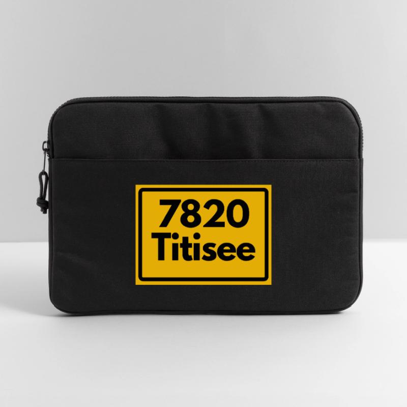 OLD POSTCODE POSTCODE RETRO 7820 TITISEE HEIMAT Laptop bag 15"