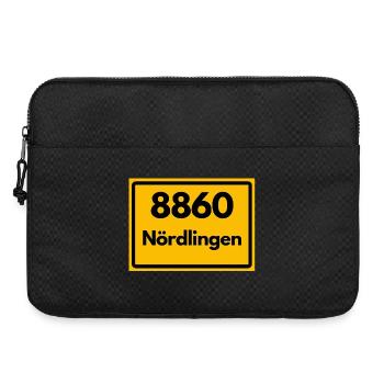 ALTE POSTLEITZAHL PLZ RETRO 8860 NÖRDLINGEN HEIMAT - Laptoptasche 15" - Schwarz - Vorne