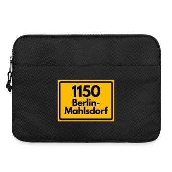 ALTE POSTLEITZAHL PLZ 1150 BERLIN MAHLSDORF HEIMAT - Laptoptasche 15" - Schwarz - Vorne