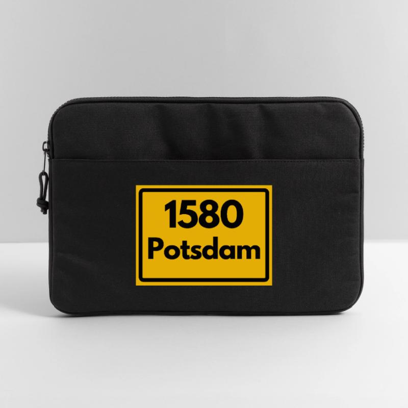 OLD POSTCODE POSTCODE RETRO 1580 POTSDAM HEIMAT Laptop bag 15"