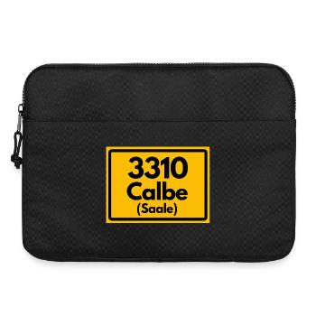OLD POSTCODE POSTCODE 3310 CALBE SAALE HEIMATSTOLZ - Laptop bag 15" - black - Front