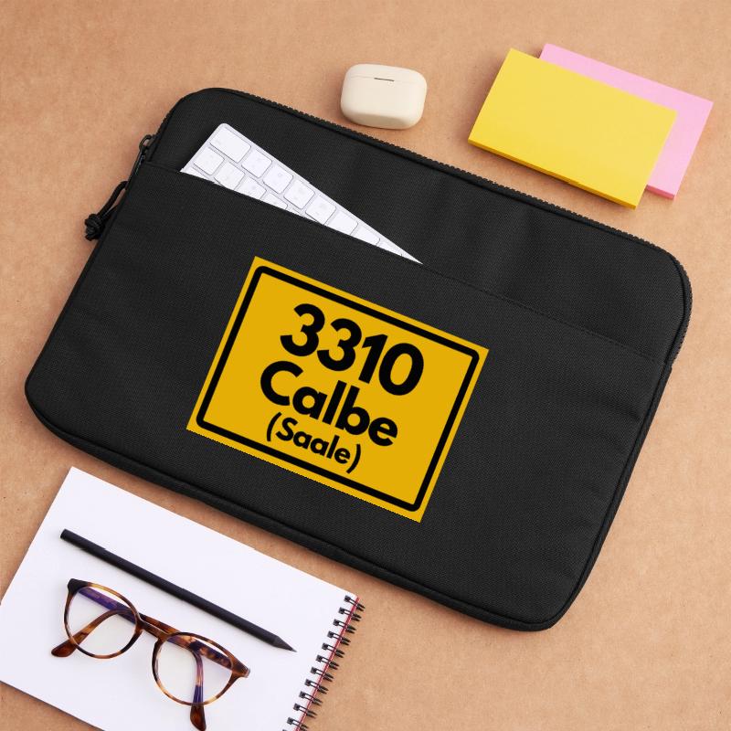 OLD POSTCODE POSTCODE 3310 CALBE SAALE HEIMATSTOLZ Laptop bag 15"