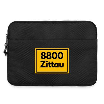 8800 02763 ZITTAU SAXONY 8800 OLD POSTCODE - Laptop bag 15" - black - Front