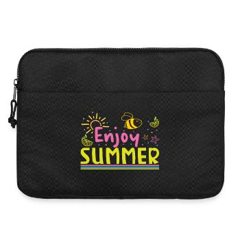 Enjoy the summer - Laptop bag 15" - black - Front