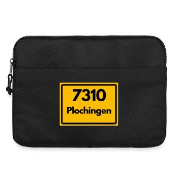 7310 PLOCHINGEN RETRO HEIMAT DESIGN BAWÜ - Laptoptasche 15" - Schwarz - Vorne