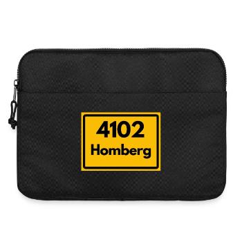 OLD POSTCODE 4102 ZIP 47441 HOMBERG NRW - Laptop bag 15" - black - Front