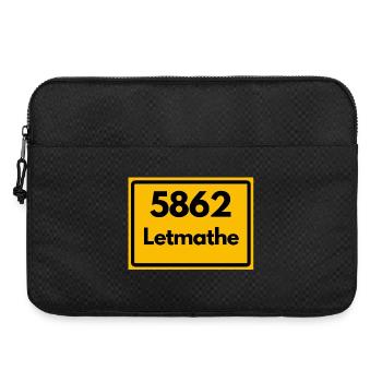 ANCIEN CODE POSTAL 5862 ZIP 58642 LETMATHE NRW - Sacoche pour ordinateur portable 15 pouces - noir - Devant