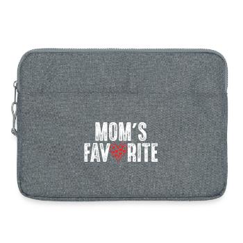 Mamas Liebling - Laptoptasche 15" - Grau meliert - Vorne