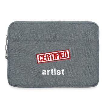 Artiste - Sacoche pour ordinateur portable 15 pouces - gris chiné - Devant