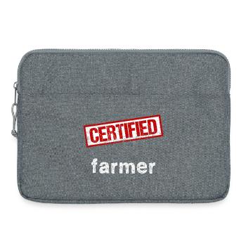 Bauer - Laptoptasche 15" - Grau meliert - Vorne