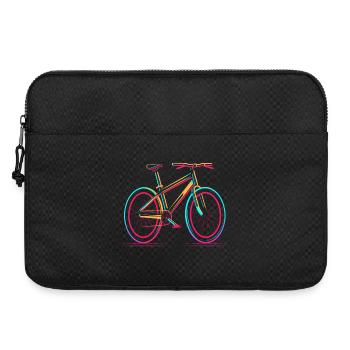 Road Bike 80s Style - Laptop bag 15" - black - Front