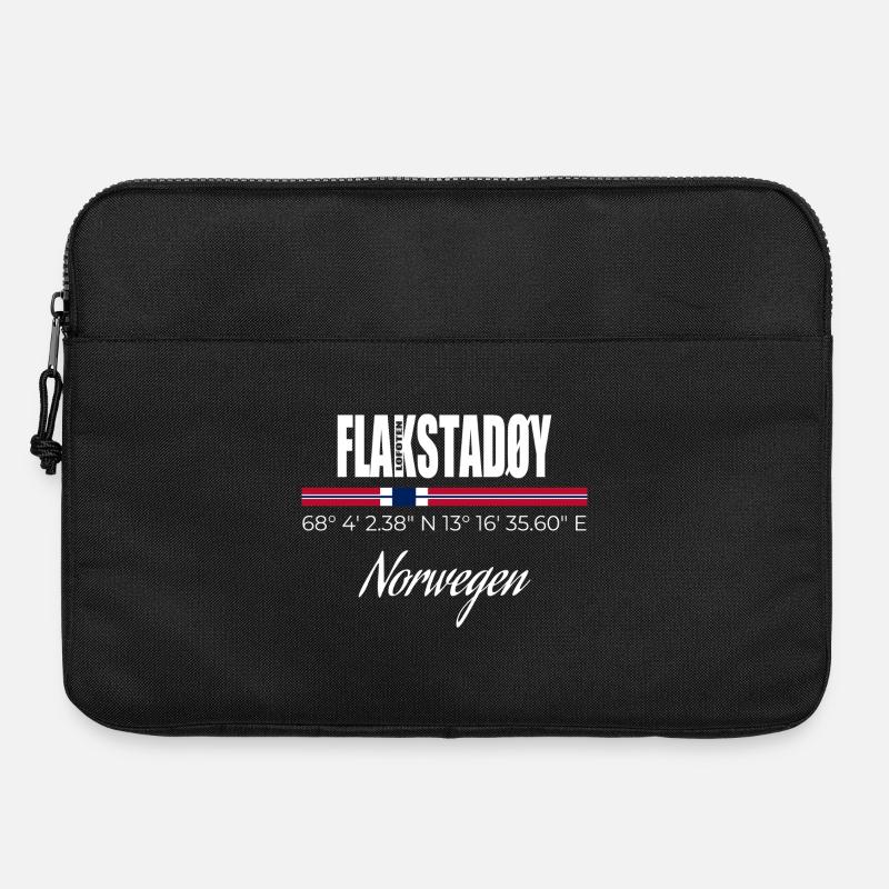 FLAKSTADØY - Laptoptasche 15" - Schwarz
