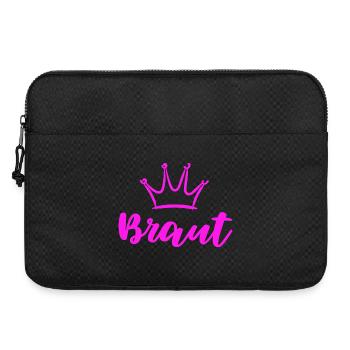 Mariée Enterrement de vie de jeune fille Couronne - Sacoche pour ordinateur portable 15 pouces - noir - Devant