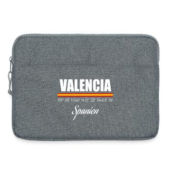 Valencia - Laptop bag 15" - heather grey - Front