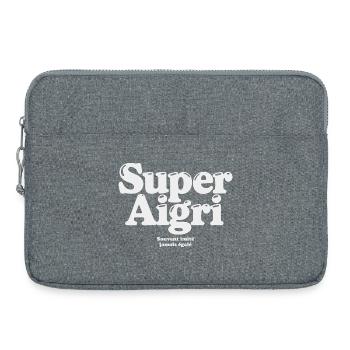 Super Aigri Souvent imité jamais égalé humour  - Sacoche pour ordinateur portable 15 pouces - gris chiné - Devant