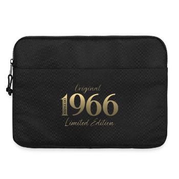 59. Geburtstag Original Dezember Jahrgang 1966 - Laptoptasche 15" - Schwarz - Vorne
