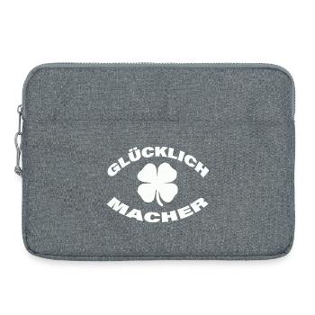 FAISEUR DE BONHEUR - Sacoche pour ordinateur portable 15 pouces - gris chiné - Devant