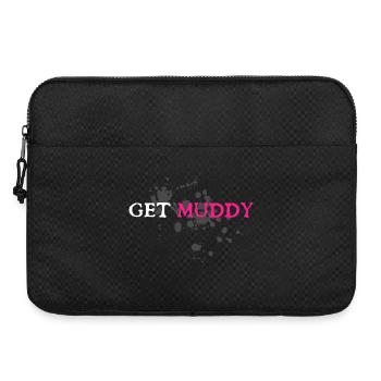 Get muddy Schlammlauf Mud Run Muddy Race - Laptop bag 15" - black - Front