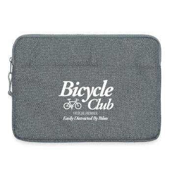 Bicycle Club - Laptop bag 15" - heather grey - Front