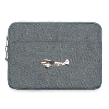 avion - Sacoche pour ordinateur portable 15 pouces - gris chiné - Devant