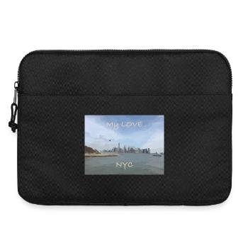 My Love NYC - Laptoptasche 15" - Schwarz - Vorne