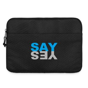 SAY YES - Laptoptasche 15" - Schwarz - Vorne