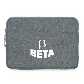 BETA - Laptop bag 15" - heather grey - Front