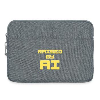 RAISED BY AI - Laptoptasche 15" - Grau meliert - Vorne