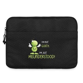 Frog Angel Innocence Misunderstanding - Laptop bag 15" - black - Front