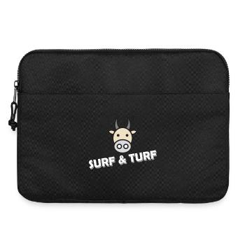 SURF & TURF - Laptop bag 15" - black - Front