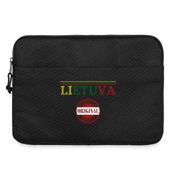 I love Lithuania, Lithuanian pride - Laptop bag 15" - black - Front