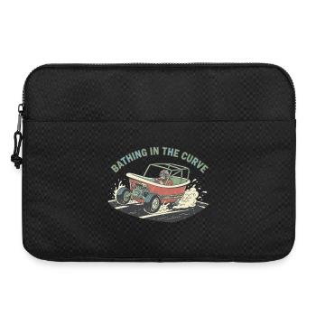 Bathing in the Curve - Laptop bag 15" - black - Front