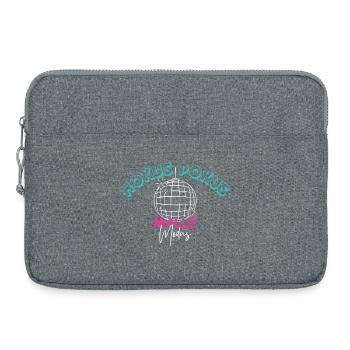 Hocus Pocus Malle Mode - Laptop bag 15" - heather grey - Front