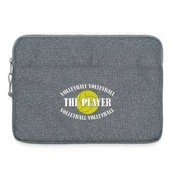 VOLLEYBALL - THE PLAYER - Laptop bag 15" - heather grey - Front