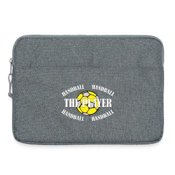HANDBALL - THE PLAYER - Laptop bag 15" - heather grey - Front