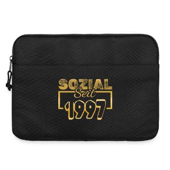 Social 1997 - Sacoche pour ordinateur portable 15 pouces - noir - Devant