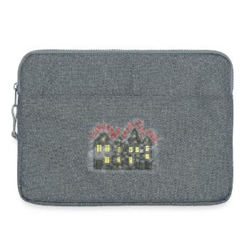 Wenn Magie in der Luft liegt - Laptoptasche 15" - Grau meliert - Vorne