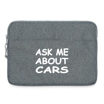 Auto - Laptoptasche 15" - Grau meliert - Vorne