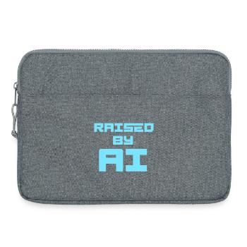 RAISED BY AI - Laptoptasche 15" - Grau meliert - Vorne