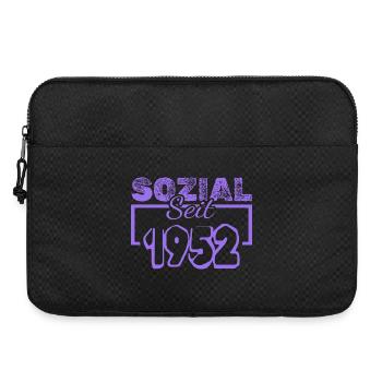 Sozial 1952 - Laptoptasche 15" - Schwarz - Vorne