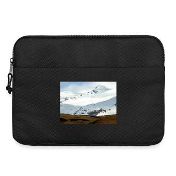 Paysage hivernal en Islande - Sacoche pour ordinateur portable 15 pouces - noir - Devant