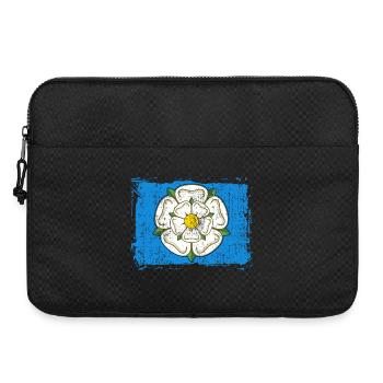 Yorkshire Rose Flag Nord de l’Angleterre Royaume-Uni - Sacoche pour ordinateur portable 15 pouces - noir - Devant