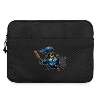 Knight Owl Ren Faire Mittelalterfest Lustig - Laptoptasche 15" - Schwarz - Vorne