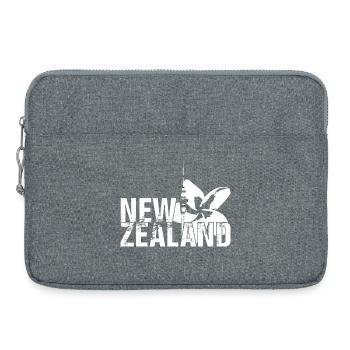 New Zealand - Sacoche pour ordinateur portable 15 pouces - gris chiné - Devant