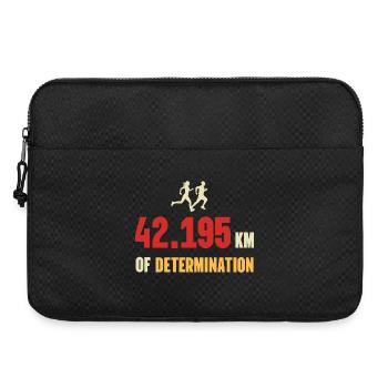 Marathon - 42.195 km of Determination - Laptop bag 15" - black - Front