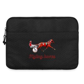 Traber Motiv - Laptoptasche 15" - Schwarz - Vorne