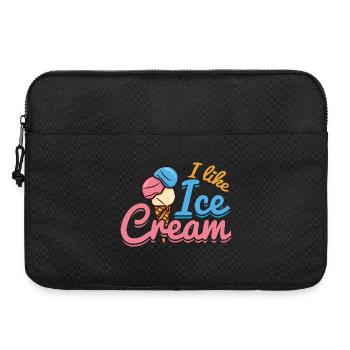 Eiscreme Liebe - Laptoptasche 15" - Schwarz - Vorne