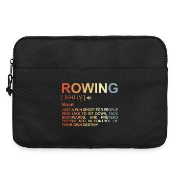 Rowing Term - Laptop bag 15" - black - Front
