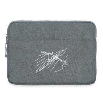 Rameur - Sacoche pour ordinateur portable 15 pouces - gris chiné - Devant